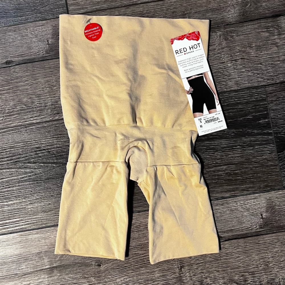 Red Hot by Spanx High-Waist Mid-Thigh Shaper | Size S | NWT
